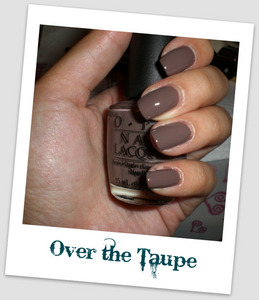 O.P.I. Over The Taupe