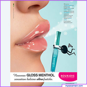 блеск для губ GLOSS MENTHOL от bourjois