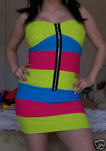 neon dress