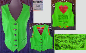 green waistcoat