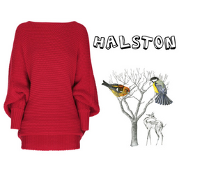 свитер halston