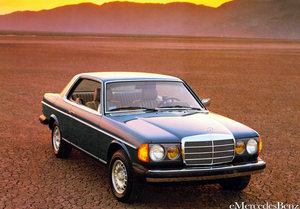 Merceds-Benz W123 Coupe 280 1974 года выпуска