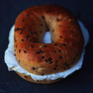 Cheese bagel