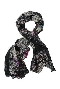 Mulberry | Rectangular Tree Print Scarf by Mulberry