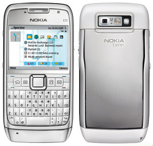 nokia e71 белый