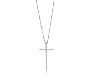 TIFFANY METRO CROSS PENDANT