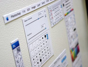 Photoshop Magnet Kit for a Design Nuts’ Fridge