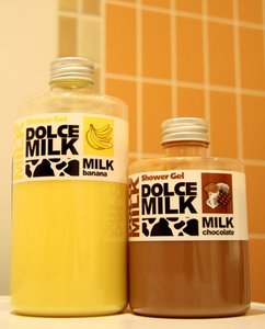 Гель для душа "Dolce Milk" банановый