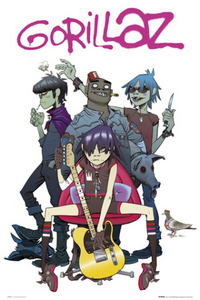 Футболка с Gorillaz