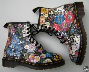 Floral Dr. Martens