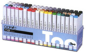 Copic Graphic Marker 72 Set