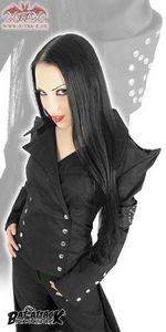 =Bat Attack Blazer Skull Rivet X=