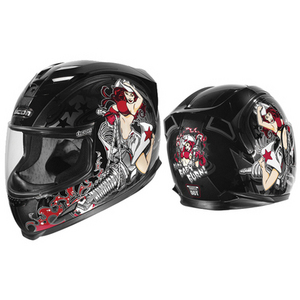 ICON AIRFRAME BURN BABY BURN HELMET