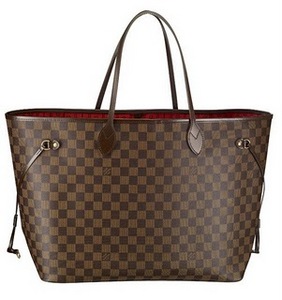 LV Neverfull MM Damier Ebene Canvas