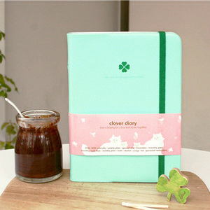 Ежедневник 'Clover diary' - mint