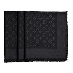 Louis Vuitton Monogram shawl (black)