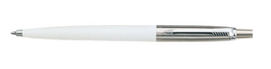 a white parker jotter