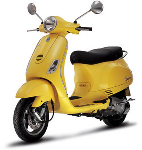 vespa yellow