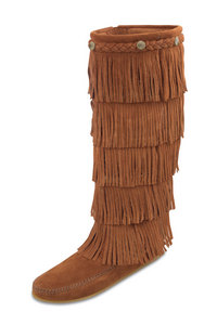 Minnetonka 5-Layer Fringe Boot