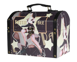 сундучок Bettie Page — Vintage Carrying Case