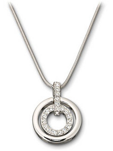 Swarovski Circle Pendant