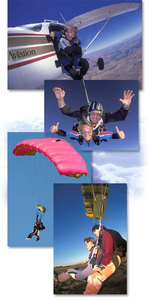 tandem skydiving