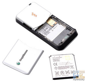 Аккумулятор для Sony Ericsson W580i