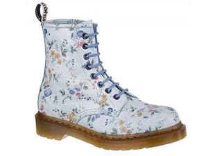 Dr.Martens белые в цветочек