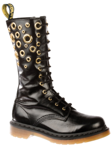 DR MARTENS JOHARI 12 EYE ZIP BOOT