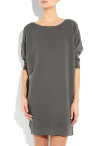 ACNE Cotton sweatshirt dress