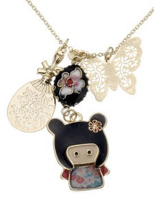 Monsoon Accessorize - Tokyo Girl Pendant Necklace