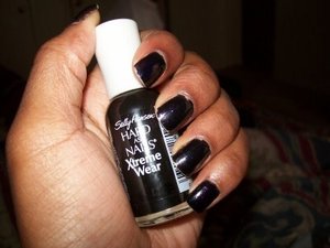 Sally Hansen - Hard as nails Xtreme Wear- Black out