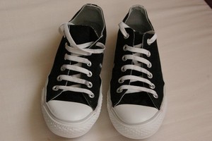 Черные полукеды Converse