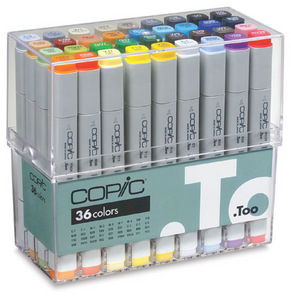 copic маркеры