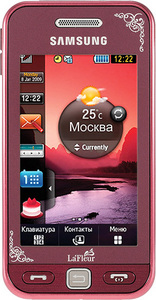 Телефон Samsung GT-S5230 Star Garnet Red