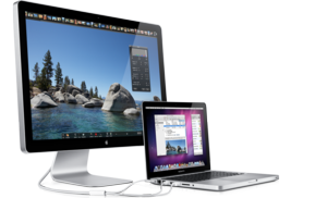 The 24-inch LED Cinema display / apple