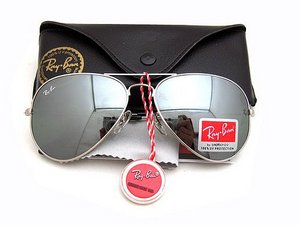 Зеркальные очки-авиаторы Ray Ban