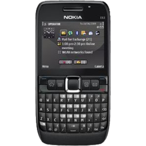 Nokia E63 Black on 3