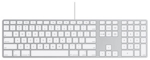 Apple MB110 Wired Keyboard White USB