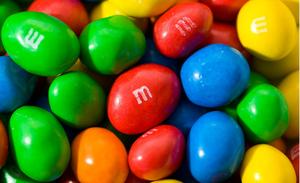 Много-много m&m's