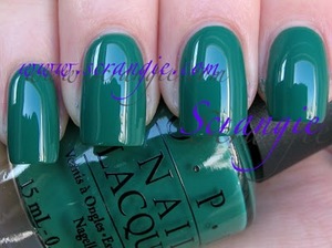 OPI  Гонконгская коллекция Jade Is The New Black