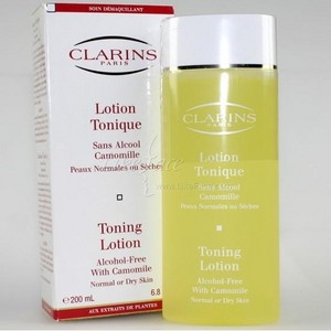 clarins тоник с ромашкой