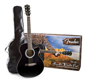 Fender® FA-130 Acoustic/Electric Guitar Pack