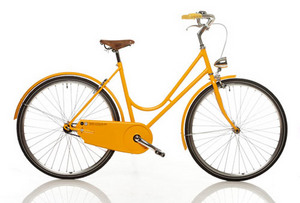 велик Abici Serie Stoccolma in yellow