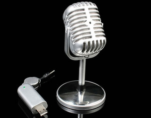 Retro Wireless USB Microphone