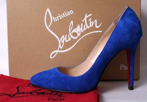 Blue suede shoes