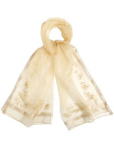 Organza Scarf (black)