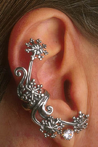 серьги-манжеты Snowflake Ear Cuff