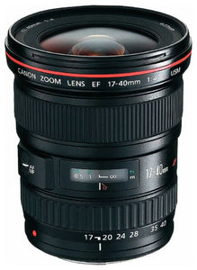 Canon zoom lens EF 17-40