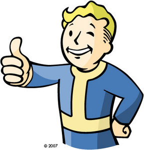 футболка vault boy